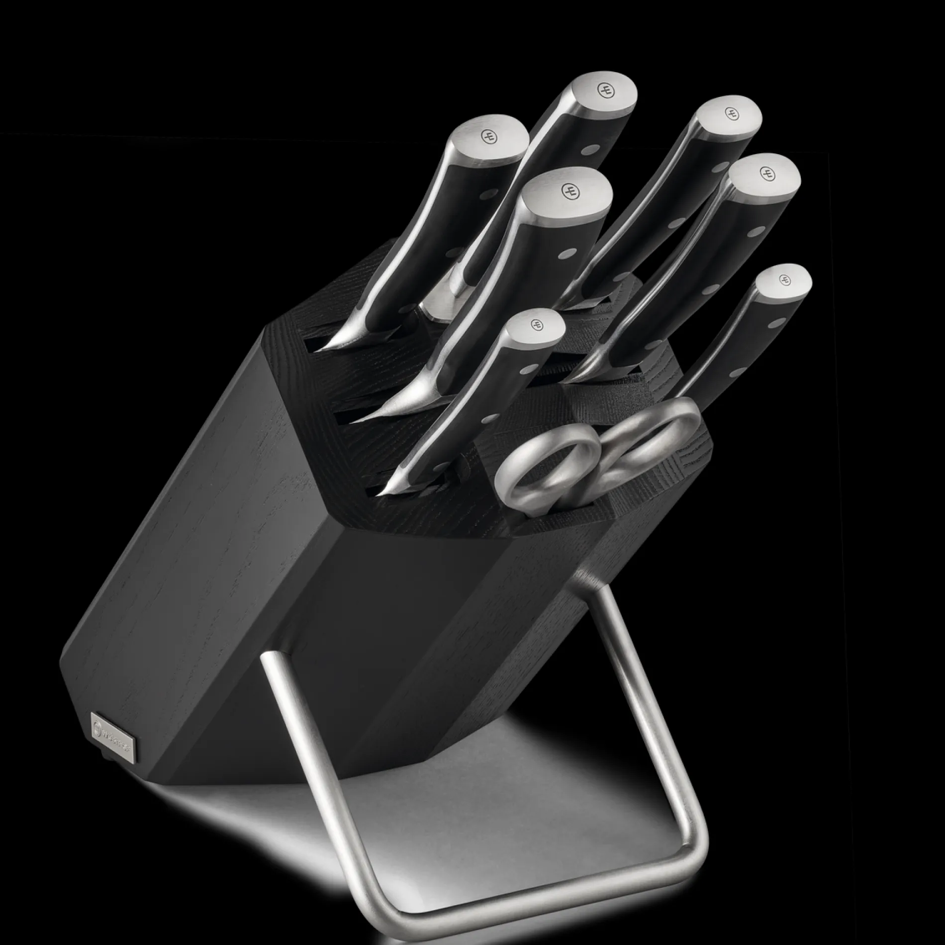 Wüsthof Messerblocksets>Classic Ikon Messerblock mit 8 Artikeln