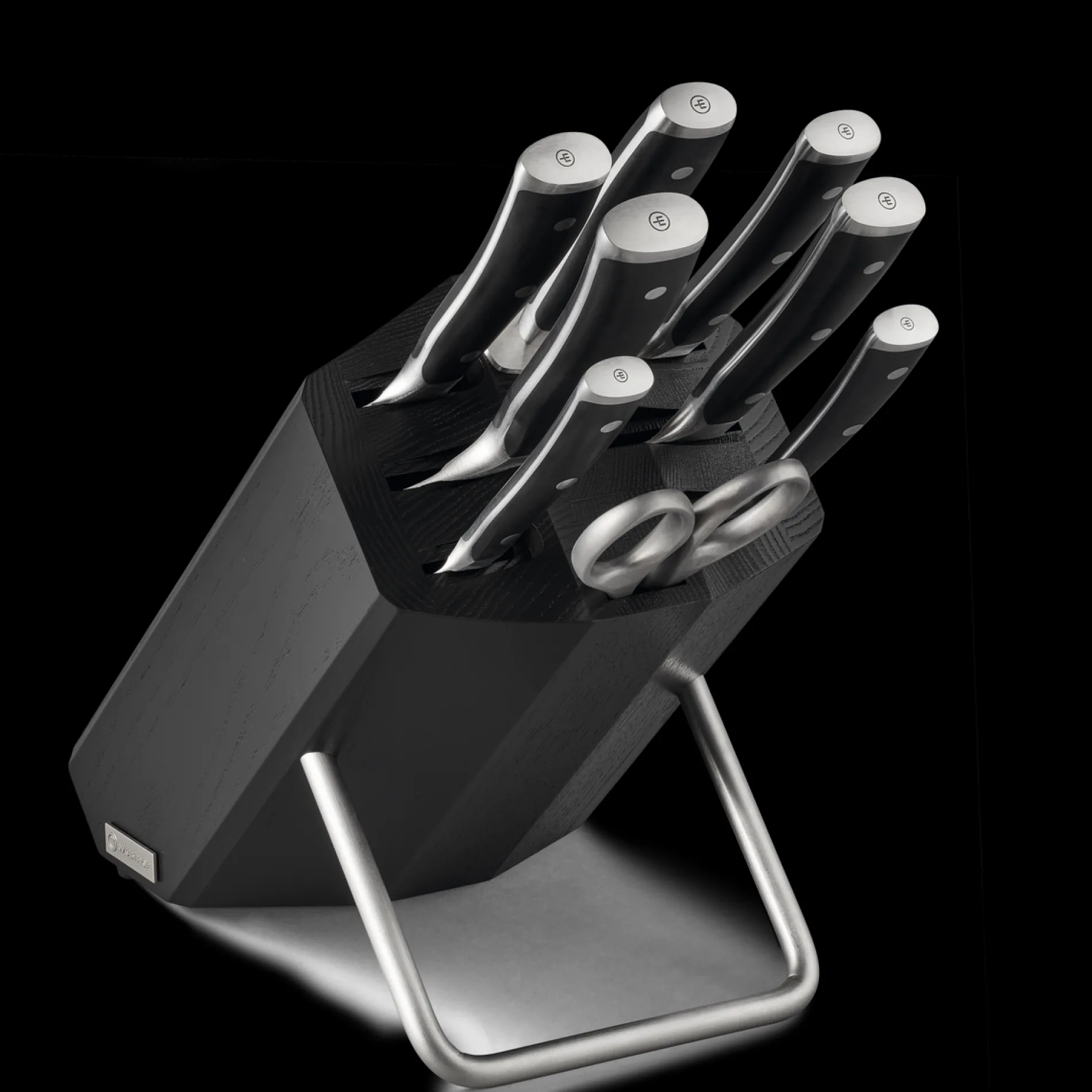 Wüsthof Messerblocksets>Classic Ikon Messerblock mit 8 Artikeln