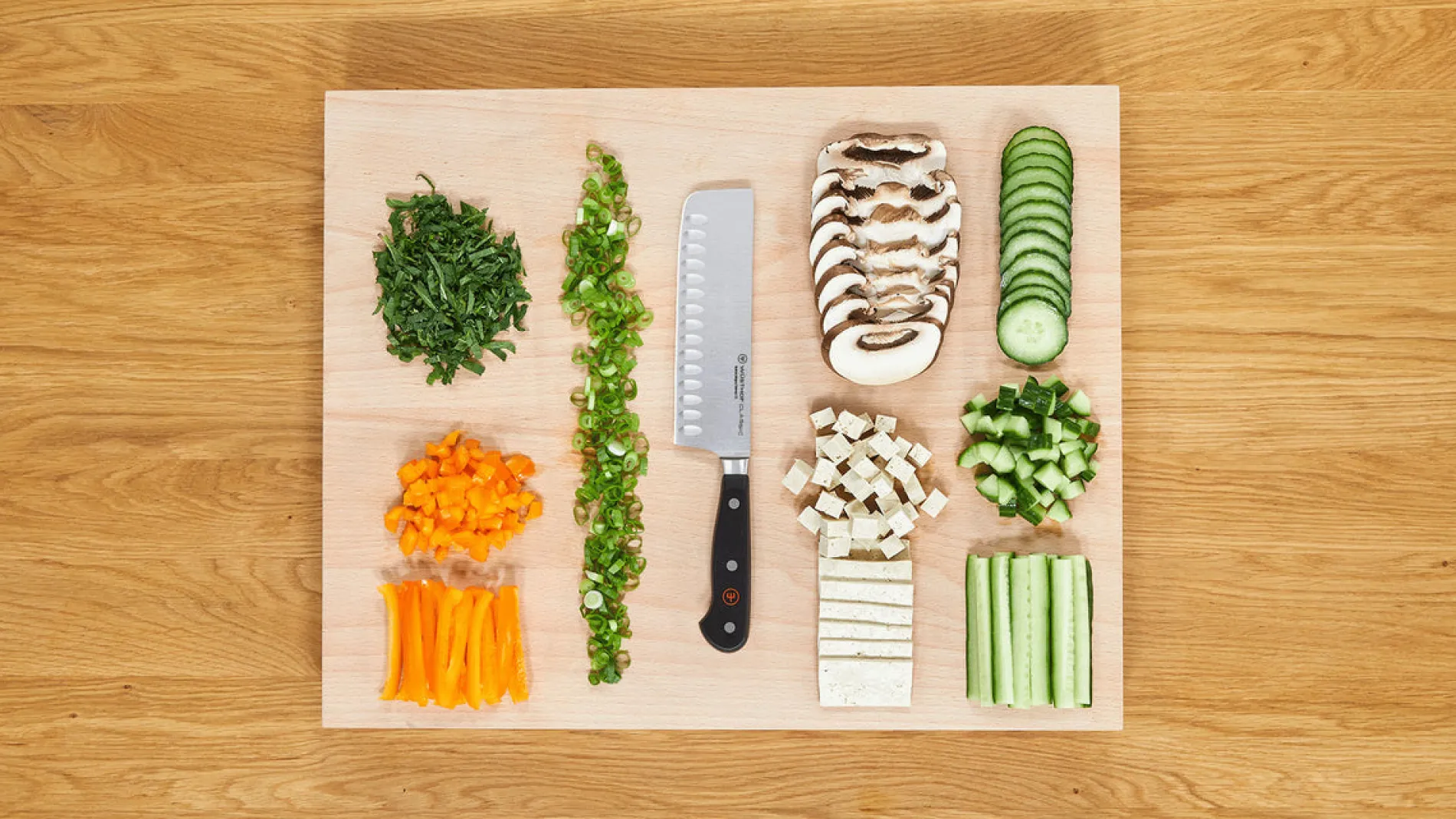 Wüsthof Asiatische Messer>Classic Nakiri 17 cm | mit Kullenschliff