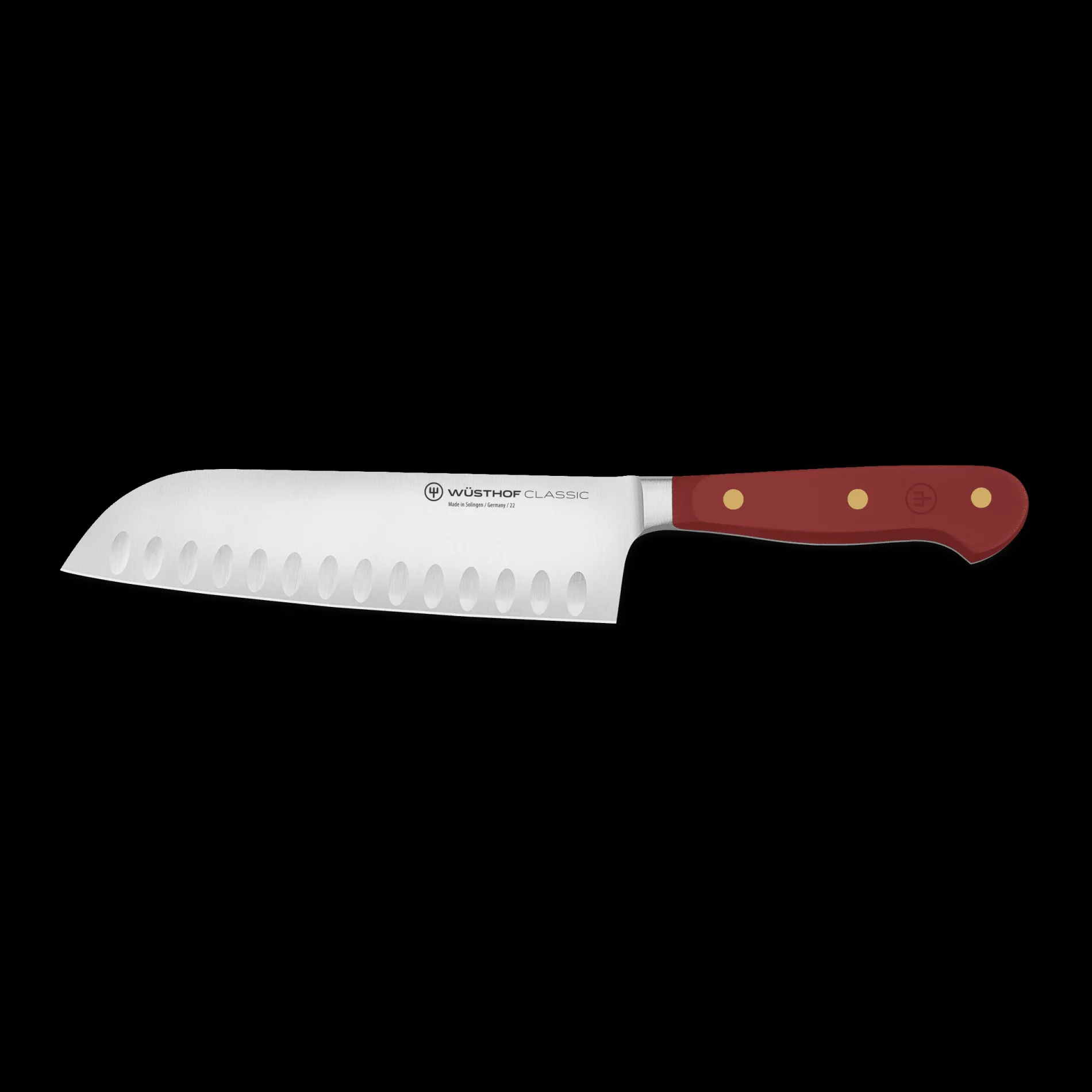 Wüsthof Asiatische Messer>Classic Santoku 17 cm | mit Kullenschliff