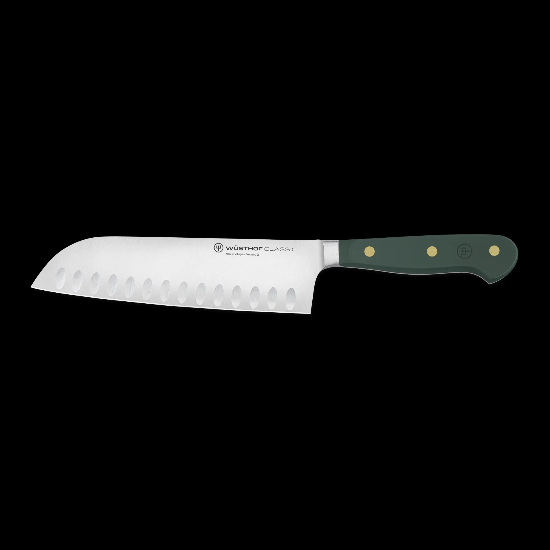Wüsthof Asiatische Messer>Classic Santoku 17 cm | mit Kullenschliff