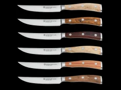Wüsthof Messersets|Steakmesser>Ikon Selection Steakmesserset mit 6 Messern im Lederetui