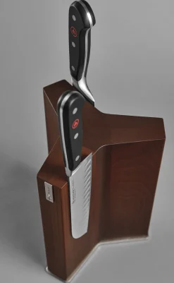 Wüsthof Messeraufbewahrung></noscript>Messerblock | Thermobuche mit Edelstahl